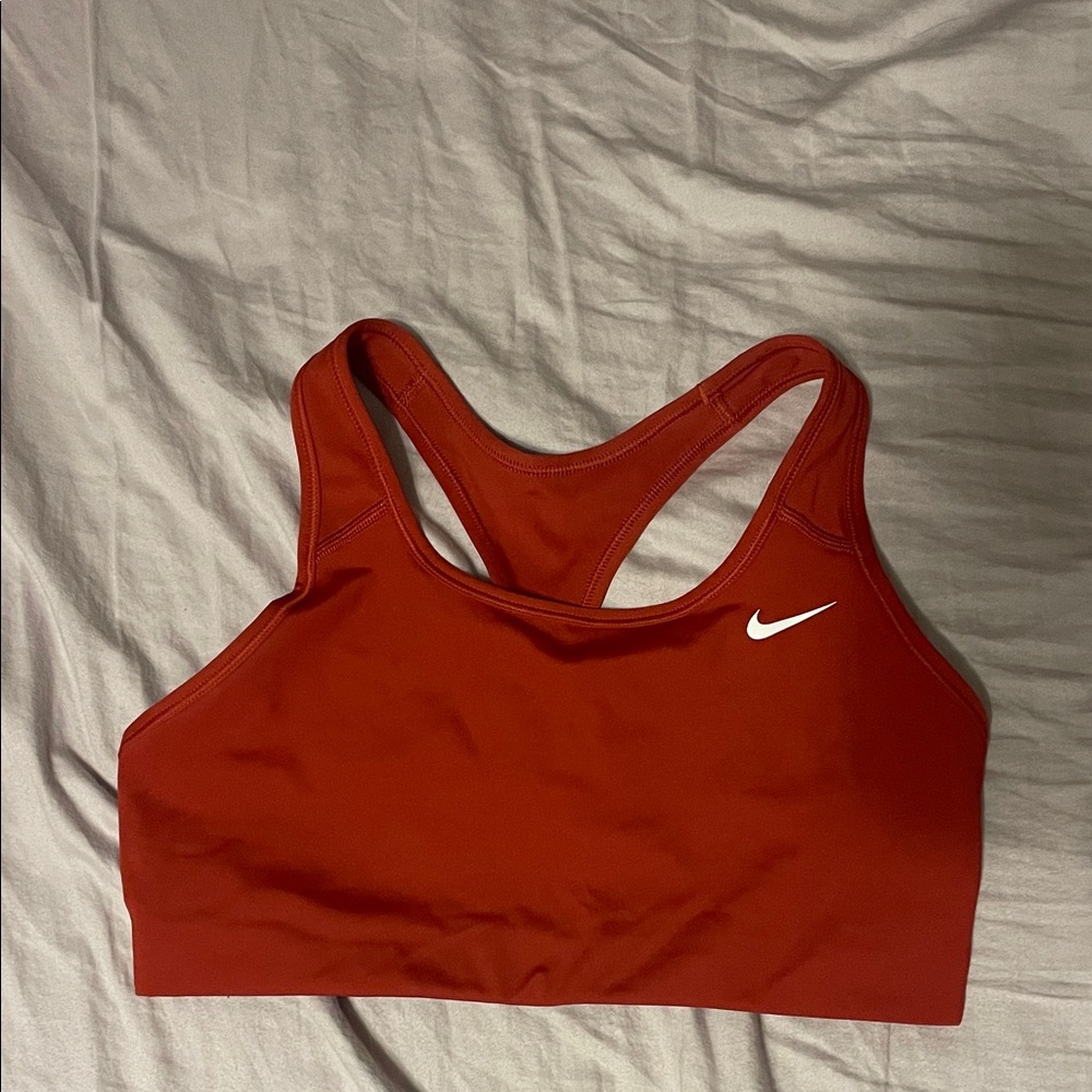 Nike Women's Bold Orange Sports Bra